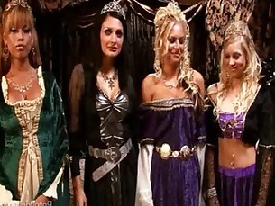 King and Queen Have A Medieval Orgy With Four Hot Whores