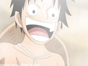 One Piece Hentai - Luffy heats up Nami