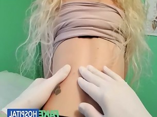 FakeHospital Cheating blonde sucks and fucks after striking a fast surgery deal