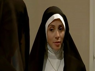 Jasmine Jem &_ Ariella Ferrera Lesbian Nuns